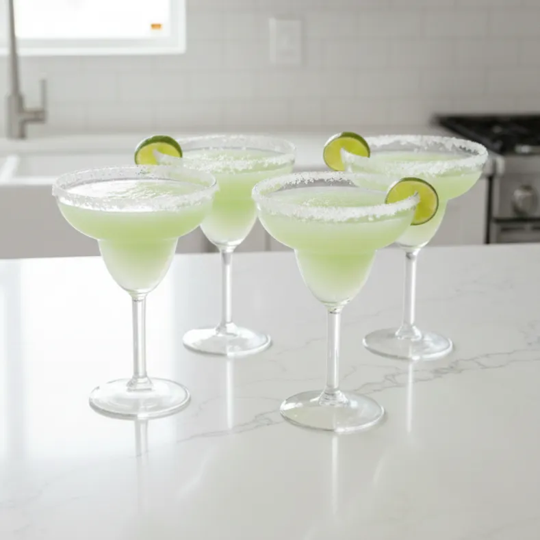 Acrylic Margarita Glasses or Umbrella Drink Markers