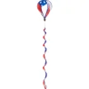 Americana Air Balloon Windsock Red, White, and Blue