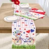 Americana Bicycle Set of 4 Placemats