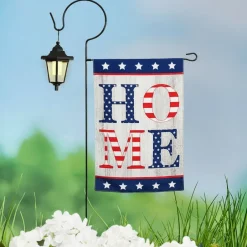 Americana Home Flag & Solar Lantern Set