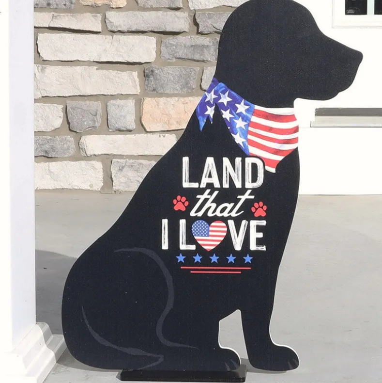 Americana Shape Porch Sign