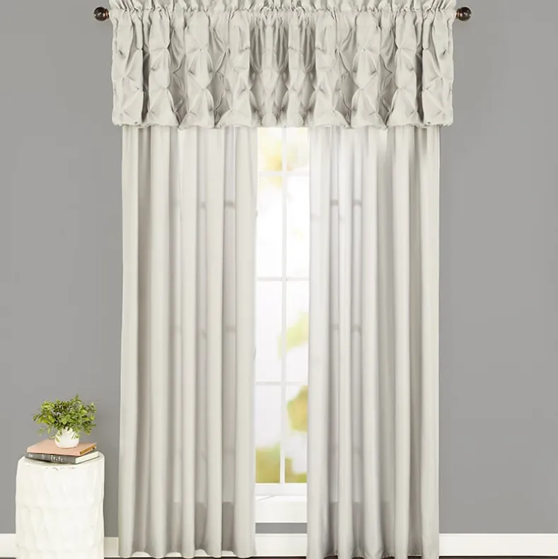 Ashlyn Ruched Pleated Valance