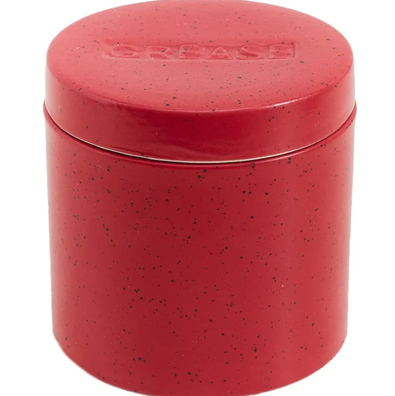 Bacon Grease Storage Container with Strainer