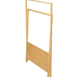Bamboo Freestanding Towel Rack - Foldable