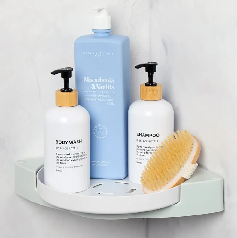 Bathroom Corner Shower Shelf - Rotates 360°