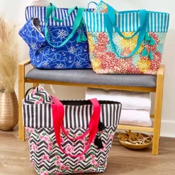 Beach Bag with Wet Pouch