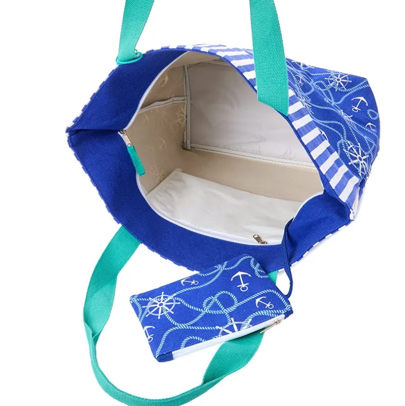 Beach Bag with Wet Pouch