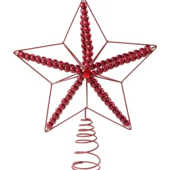 Beaded Star Tree Topper