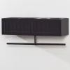 Beauty Wall Shelf with Towel Bar