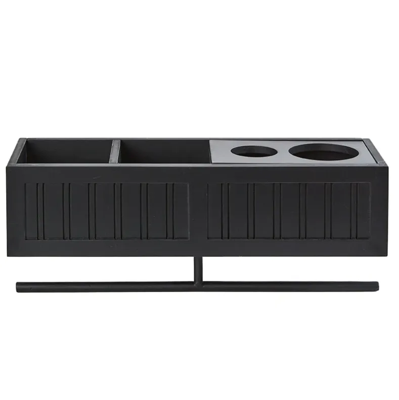 Beauty Wall Shelf with Towel Bar