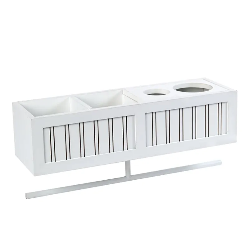 Beauty Wall Shelf with Towel Bar
