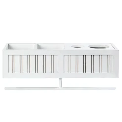 Beauty Wall Shelf with Towel Bar