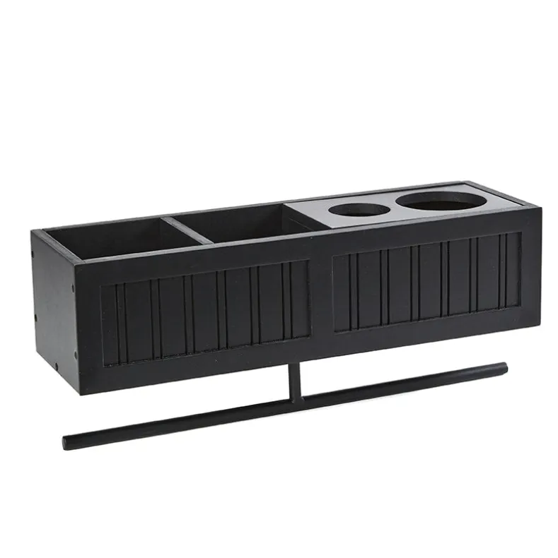 Beauty Wall Shelf with Towel Bar