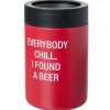 Beer Can Cooler with Hilarious Phrases