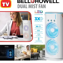 Bell+Howell® Dual Mist Fan