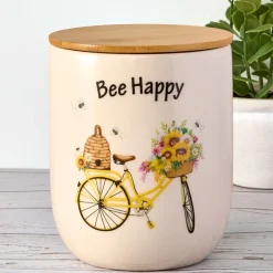 Blooming Springtime Food Storage Canister