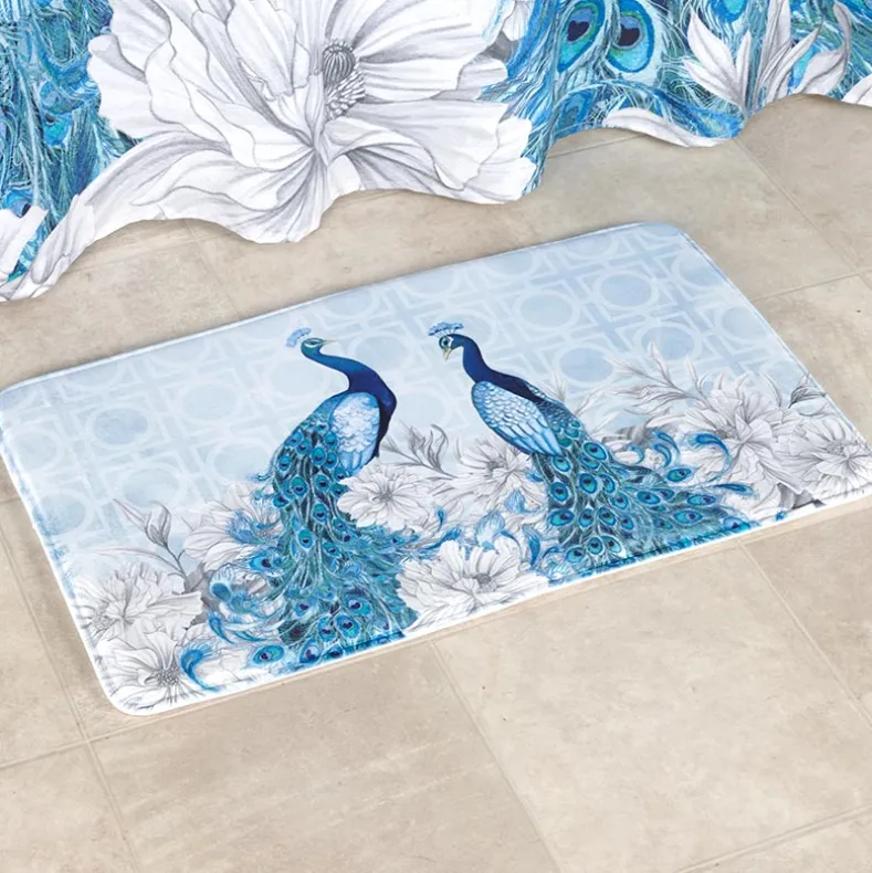 Blue Peacock Bath Collection