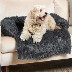 Bolster Calming Dog Bed – Protective Sofa Cover
