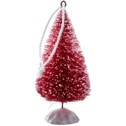 Bottlebrush Tree Ornaments Set of 2