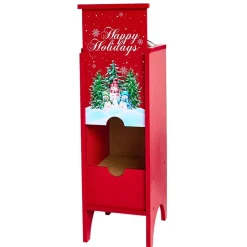 Boxed Wine Decorative Wooden Cover for Christmas - Holds 3L