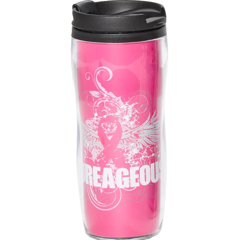 Breast Cancer Awareness Travel Mug