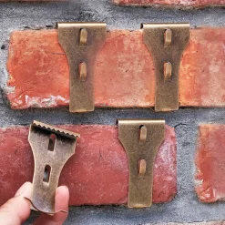 Brick or Siding Clips-Secure, Repositionable, for Indoor/Outdoor Use
