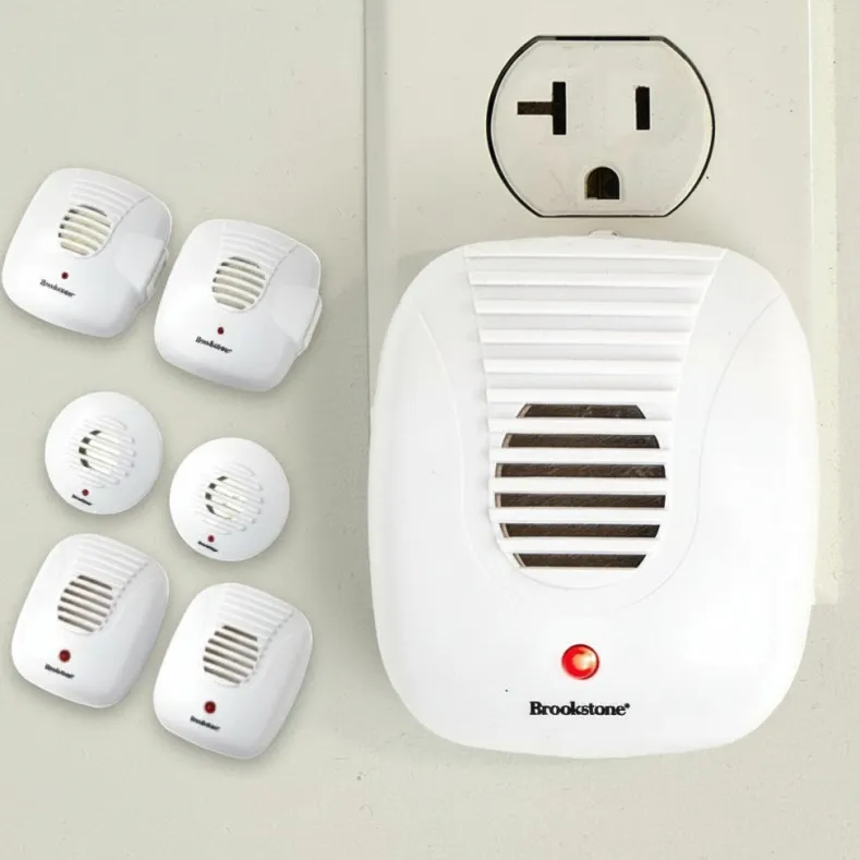 Brookstone® Ultrasonic Pest Repellers - Multi-Room, Plug-In, Set of 6