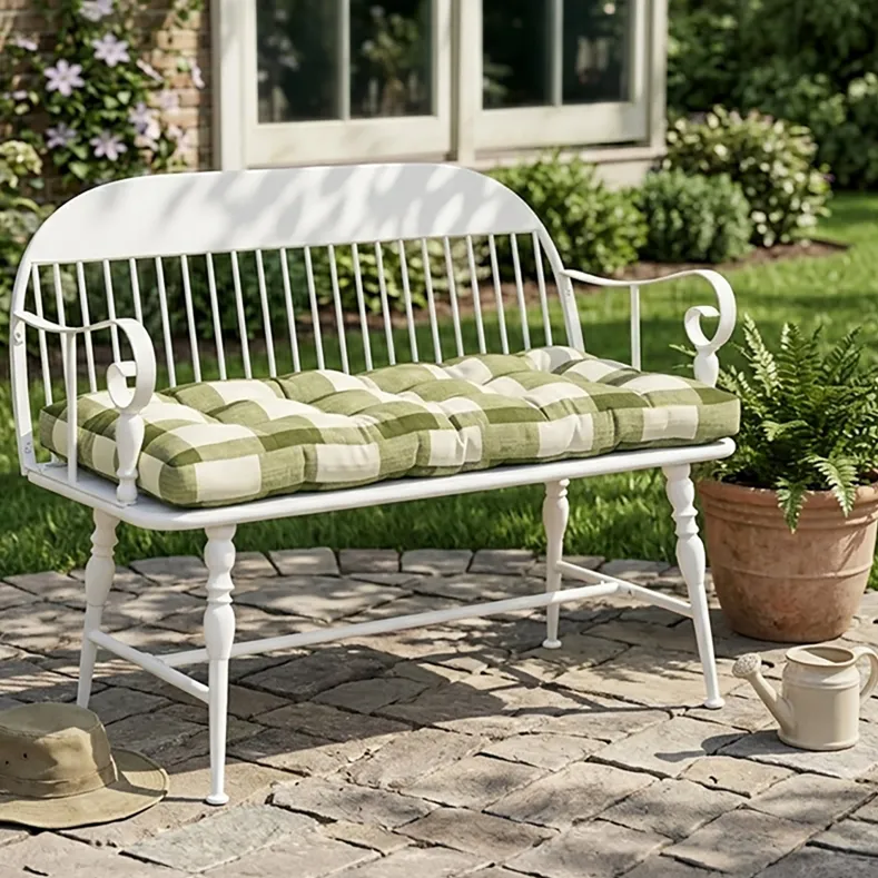 Buffalo Check Bench Cushion