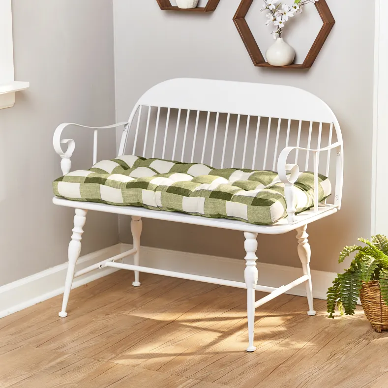 Buffalo Check Bench Cushion