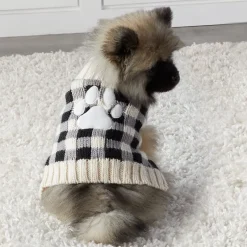 Buffalo Check Pet Sweater