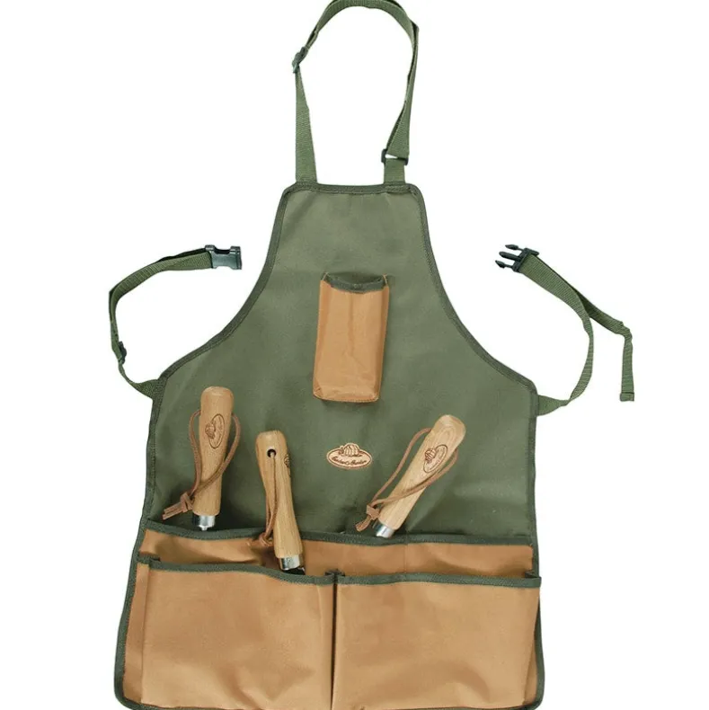 Canvas Garden Apron With Tool Storage