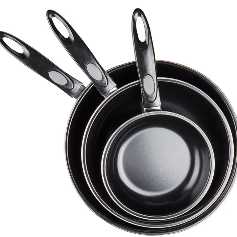 Carbon Steel Nonstick Fry Pans - Set of 3