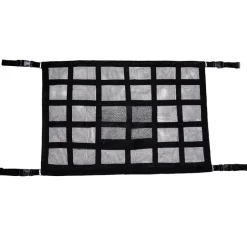 Car Ceiling Cargo Mesh Net With 2 Separate Pockets 1 Zippered