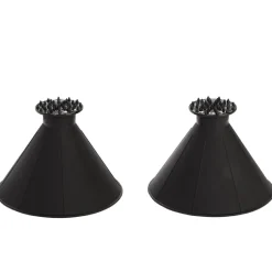 Car Windshield Ice and Snow Removers with Toothed Head and Funnel-Set of 2