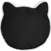 Cat Head Shaped Sherpa Bed Warm Cozy Portable Washable Non Slip Bottom
