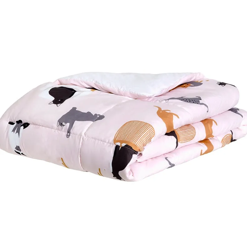 Cat's Life Reversible King Complete Comforter Set
