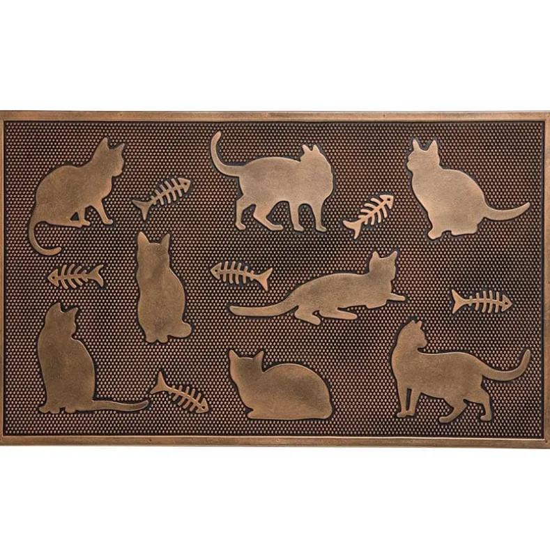 Cats Rubber Doormat