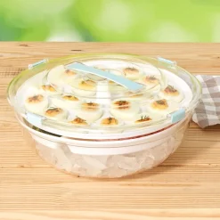 Chilled Dual Serving Tray
