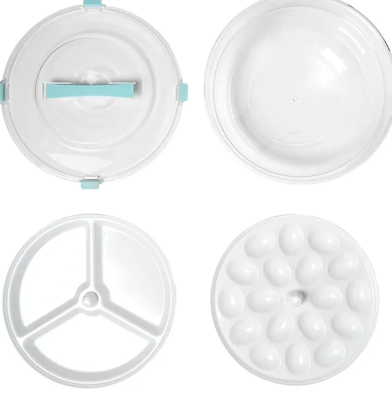 Chilled Dual Serving Tray