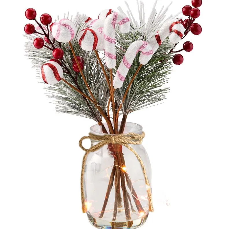 Christmas Fairy Light Vase