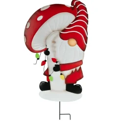 Christmas Gnome Garden Stake