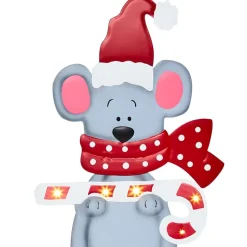 Christmas Mouse Garden Stake