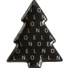 Christmas Tree Shaped Holiday Plate