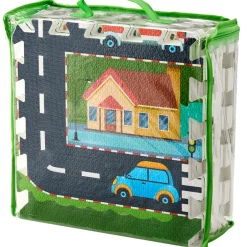 City Road Puzzle Play Mat - Ultimate Imaginative Playground for Kids 12 Pc.