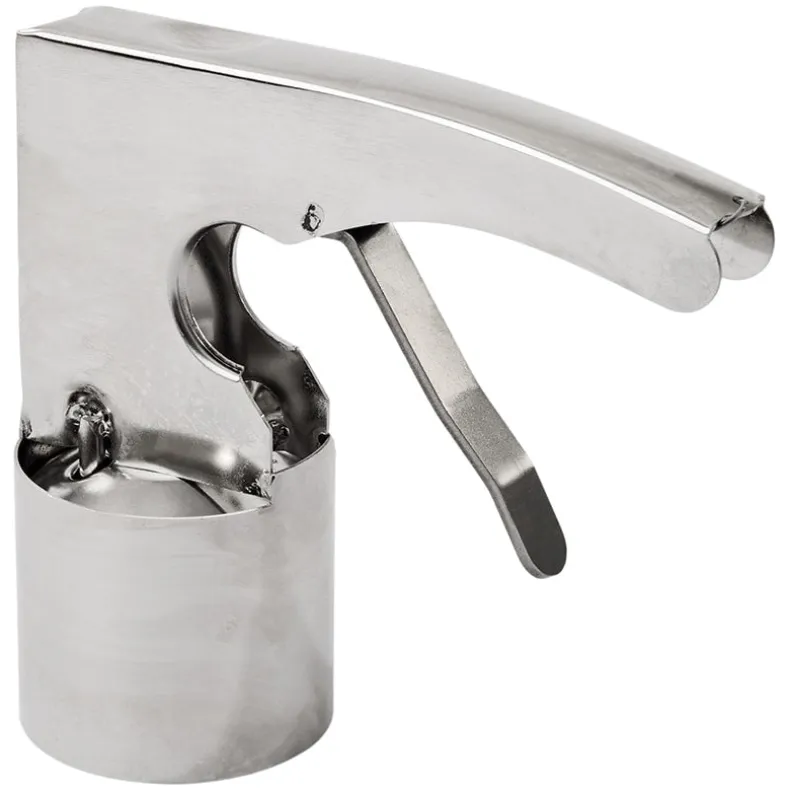 Classic Retro Stainless Steel Cylinder Ice Cream Scoop with Handle
