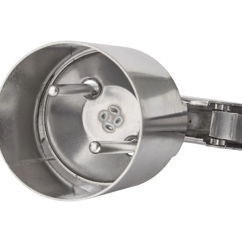 Classic Retro Stainless Steel Cylinder Ice Cream Scoop with Handle