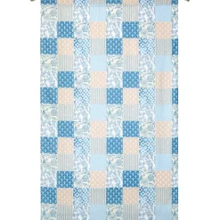 Coastal Coral Patch Window Panel 50