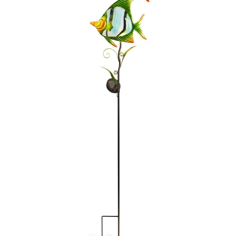Coastal Sea Creature Solar Lighted Stake