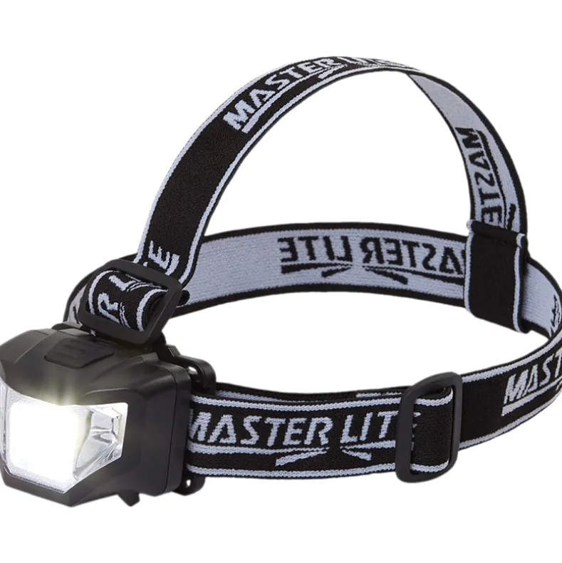 COB LED Head Lamp Red LED 200 Lumen 4 Modes Adjustable Headband