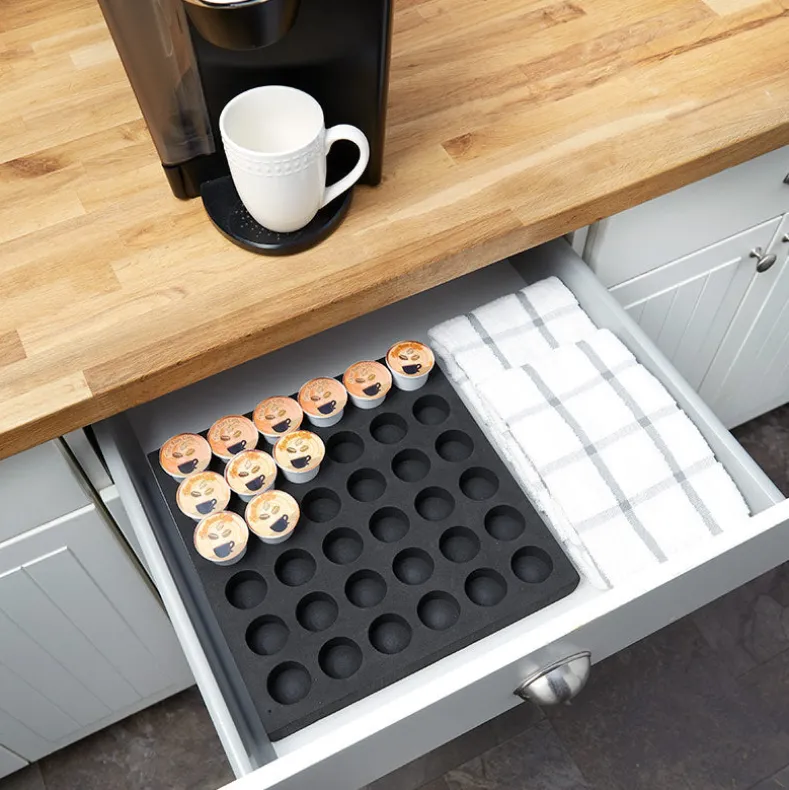 Coffee Pod Holder for Kitchen Drawers